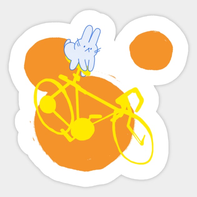 Bike Sticker by slugspoon